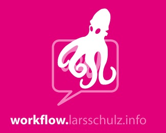 octopus,workflow logo