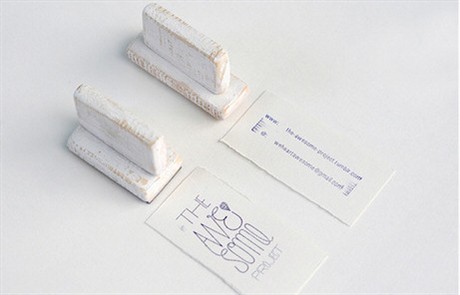 Hand Made Awesome business card