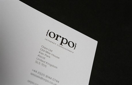 Orpo business card