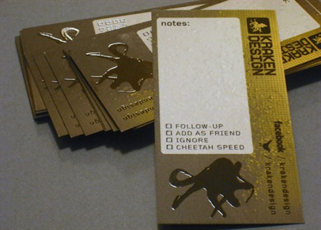 Kraken Design Card business card