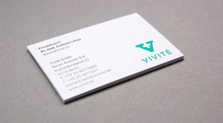 Medical Services Identity business card
