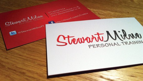 Personal Trainer business card