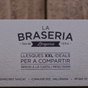 Business Card For La Braseria