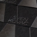 Black & Silver Business Card
