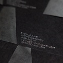 Black & Silver Business Card