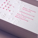 Patterned Business Cards