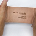 Creative Identity Business Card Concept For A Plastic Surgeon