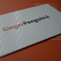 Ginger Penguin Business Card