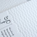 Clean White Letterpress