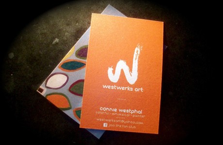 West Werks Art Card business card