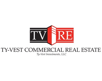 building,red,commercial,realty logo