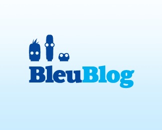 blog,blue,community logo