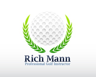 green,golf logo