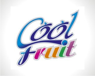 cool,fruit logo