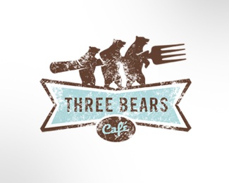 cafe,bears logo