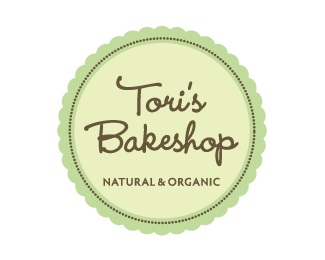 circle,seal,organic,bakery logo
