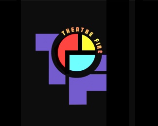 theatre logo fire logo