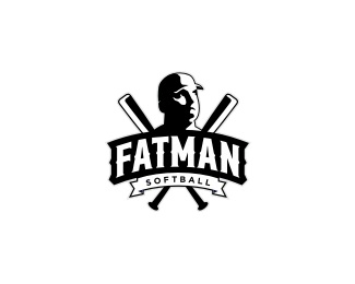 ball,hat,player,baseball,fatman logo