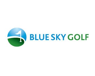 churchmedia,church media group,blue sky golf,golf logo logo