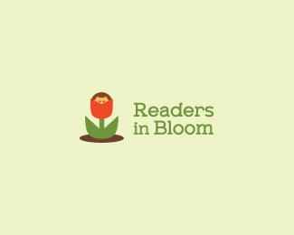 green,rose,bud,blooming logo