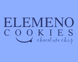 food,cookies,sophisticated logo