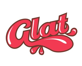 tounge,glad,glat,jilat,lick logo