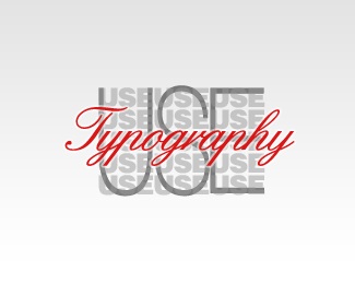 typography,repetition logo