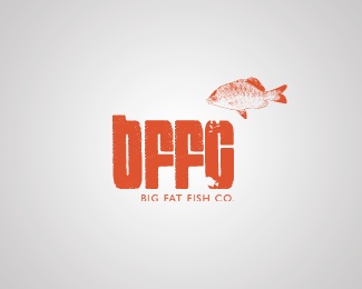 BFFC , Big Fat Fish Co. logo
