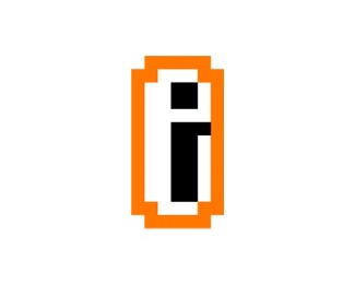 black,pixel,combo,spot,retro game logo