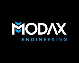 air,engineering,industry,modax logo
