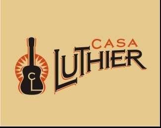 guitar,mexico,kenneth,luthier logo