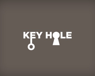 key,hole logo