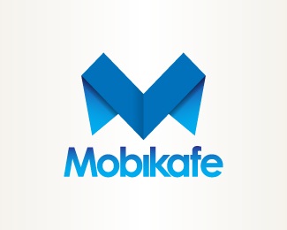 blue,logo,mobikafe logo