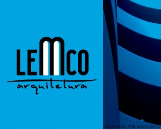 blue,arquitetura,architeture,lemco logo