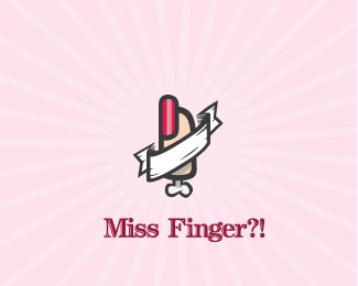 finger,miss logo