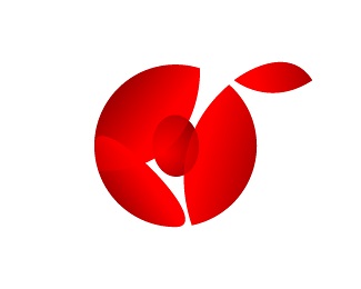 east,fruit,peach,red,trading logo