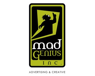 advertising,mad,genius logo