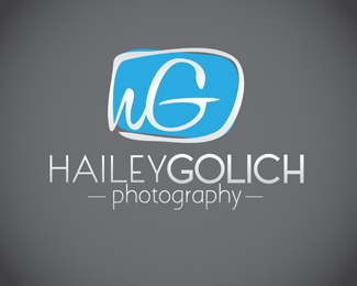 hailey golich,hailey golich photography logo