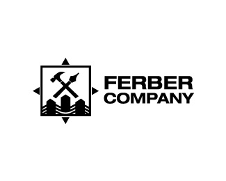 company,hammer,sea,buildings,deals logo