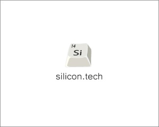 computer,key,keyboard,techie,silicon logo
