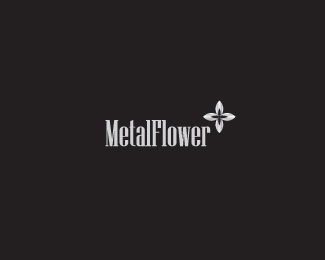 design,flower,logo,metal logo