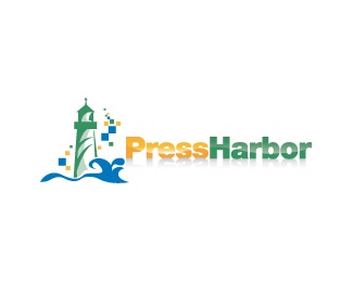 blog,graphic logo design,iconic style lighthouse,web 2.0 blog logo