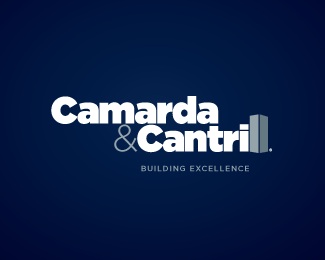 developer,commercial,contractor,navy blue,camarda   cantrill logo