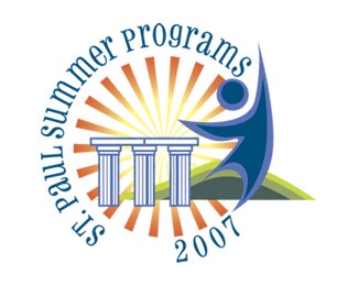 fun,summer camp,creative logo design logo