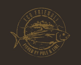 fishing,pole and line logo