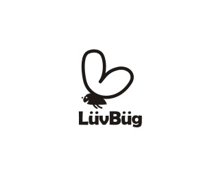 black,heart,love,bee,b logo
