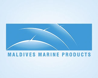 fish,maldives,industrial,marine logo