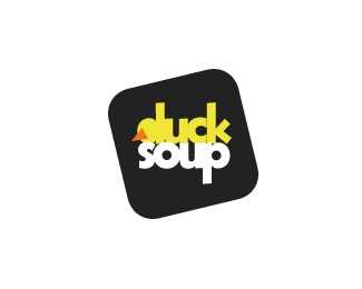 duck soup zuppa papero semplice simply simple logo