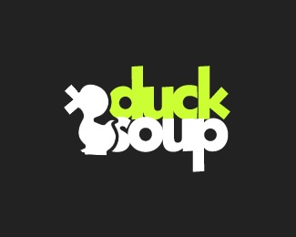duck soup zuppa papero semplice simply simple logo