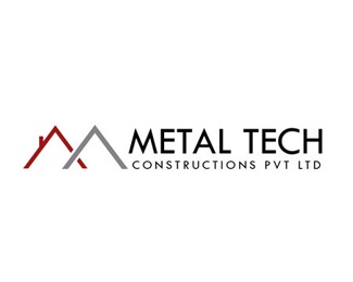 house,metal,tech,housing,construct logo